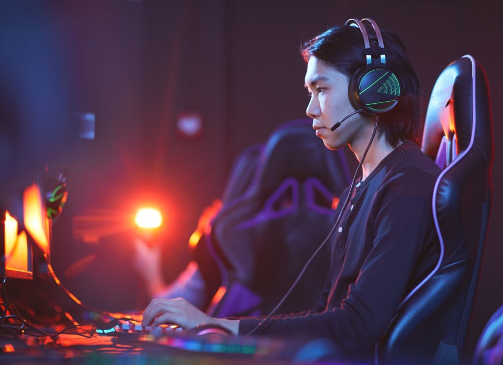 Side view at Asian Gamer